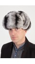 Rex-chinchilla fur hat - Russian style